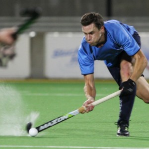 Matt Johnson in action against Moorebank in last year's grand final